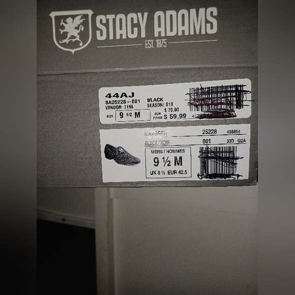 Stacy Adam's shoes size 9.5 - Picture 7 of 7